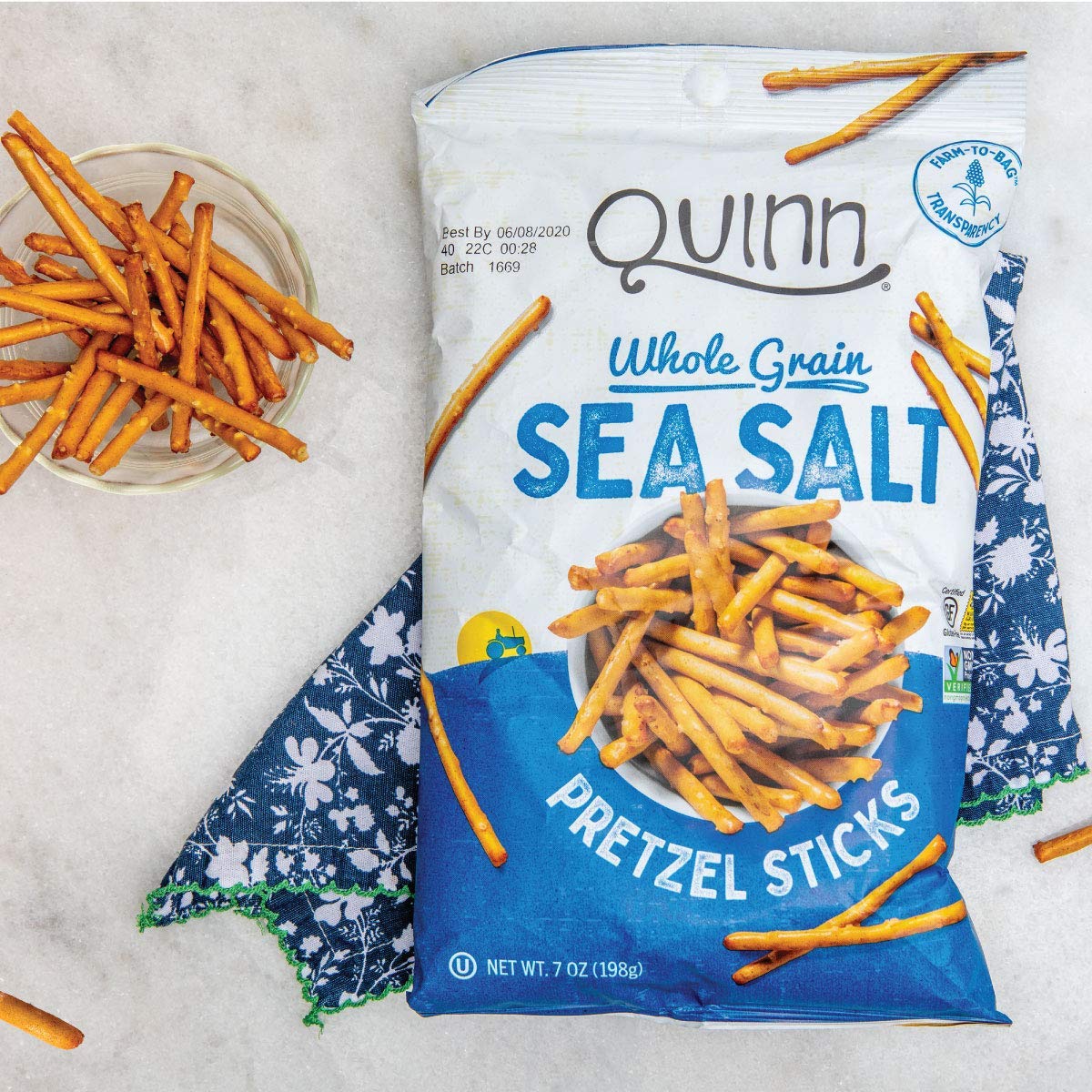 Quinn Pretzel Nuggets Quinntessential Pack - Made With Real Ingredients, Whole Grain Sorghum, Vegan, Gluten Free, Dairy Free, No