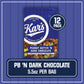Kars Nuts Peanut Butter N Dark Chocolate Trail Mix - 5.5 Oz Snack Mix, Pack Of 12 - Gluten-Free Snack Mix