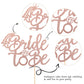 1 Pcs Bride To Be Cake Topper With Glitter Ring Bridal Shower Cake Pick Decorations For Wedding Engagement Theme Bachelorette Pa