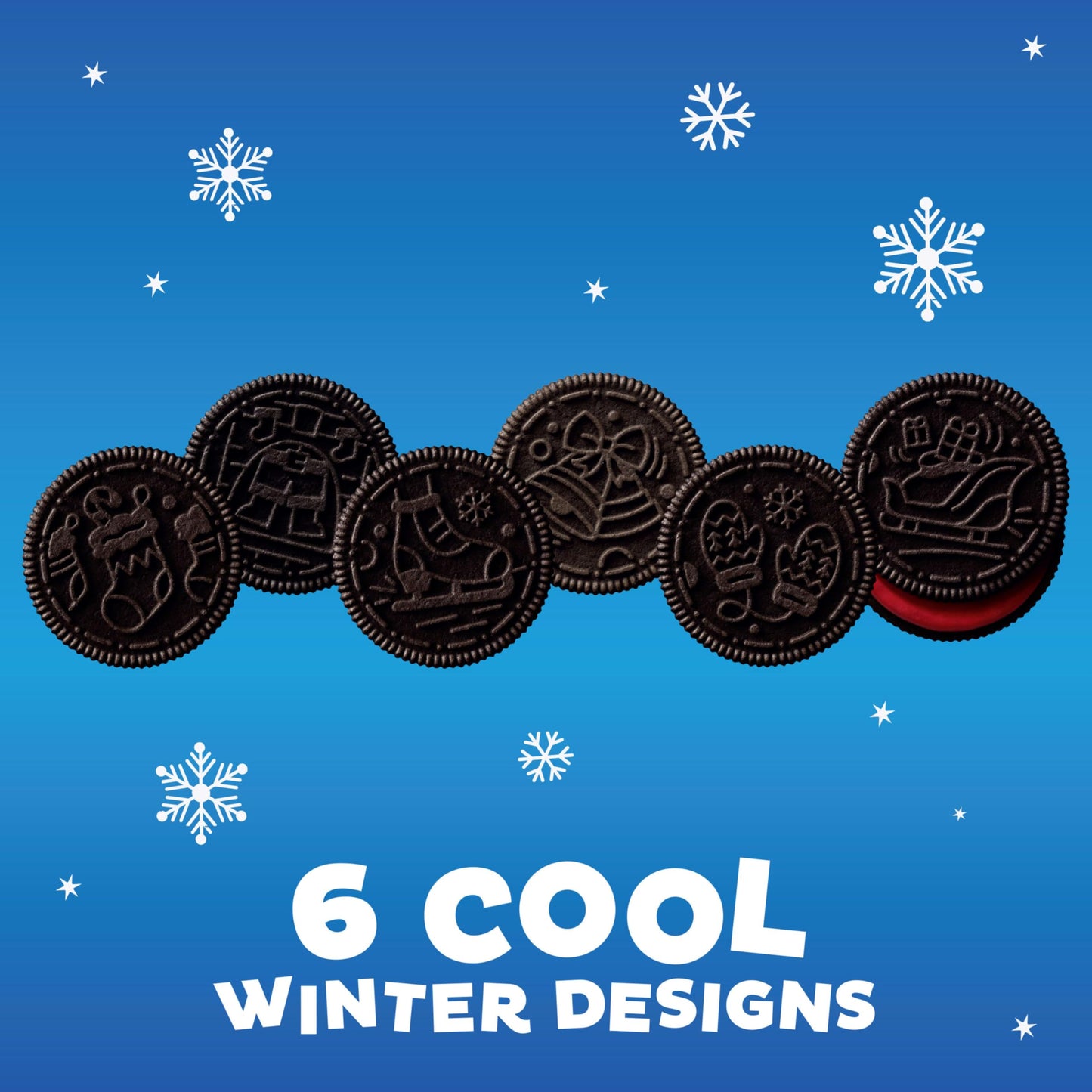 OREO Holiday Cookies Variety Pack, 20 Snack Packs