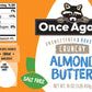 Once Again Natural, Crunchy Almond Butter - Salt Free, Unsweetened - 16 oz Jar