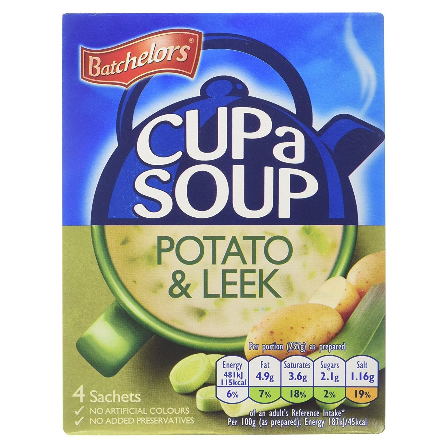 Batchelors Cup A Soup Creamy Potato & Leek 107G