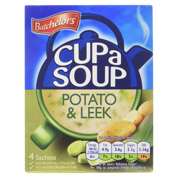 Batchelors Cup A Soup Creamy Potato & Leek 107G