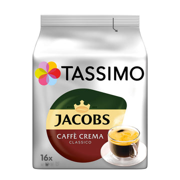 Tassimo Jacobs Caff   Crema Classico (16 Servings) (Pack Of 3)
