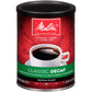 Melitta Classic Decaf Coffee, Medium Roast, Extra Fine Grind, 10.5 Ounce Can, Pack of 4, Black