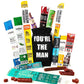 Jerky Sticks Gift For Men - Curated Assortment Of High Protein Snacks - Alternative To Beef Jerky Gift Basket - Beef & Turkey Je
