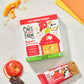 Once Upon A Farm Soft-Baked Bars, Apple & Oat, Kosher, USDA Certified Organic, Non-GMO, 4 Count, 4.8 Ounce (Pack of 8)
