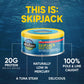 Wild Planet Skipjack Wild Tuna, No Salt Added, Canned Tuna, Sustainably Wild-Caught, Pole & Line, Non-Gmo, Kosher, 5 Ounce Can (
