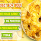 Anna and Sarah No Sugar Added Dried Pineapple Rings, 16 Oz, Vegan, Kosher, Unsweetened, Resealable Bag, Natural Fruit Snack