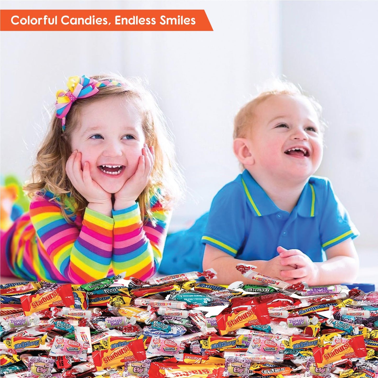 Fun Express Bulk Candy Variety Pack 1000 Pieces - 13 lbs Individually Wrapped Assorted Candy for Party Favors  Pinata Stuffers & Goodie Bags | Perfect for Easter  Birthday Parties & Classroom