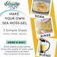 Elderwise Raw Sea Moss | Organic Seamoss Makes 20Oz Of Gel | Wildcrafted Golden Sea Moss | Raw & Non Gmo Certified | Sundried |