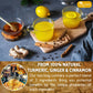 TOG999 Premium Turmeric Ginger Cinnamon Tea Bags, 60 Count, Eco-Conscious, Vegan, No Sugar, No Caffeine, No Gluten