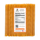 The Honey Jar Peach Flavored Honey Sticks - Pure Honey Straws - 100 Count