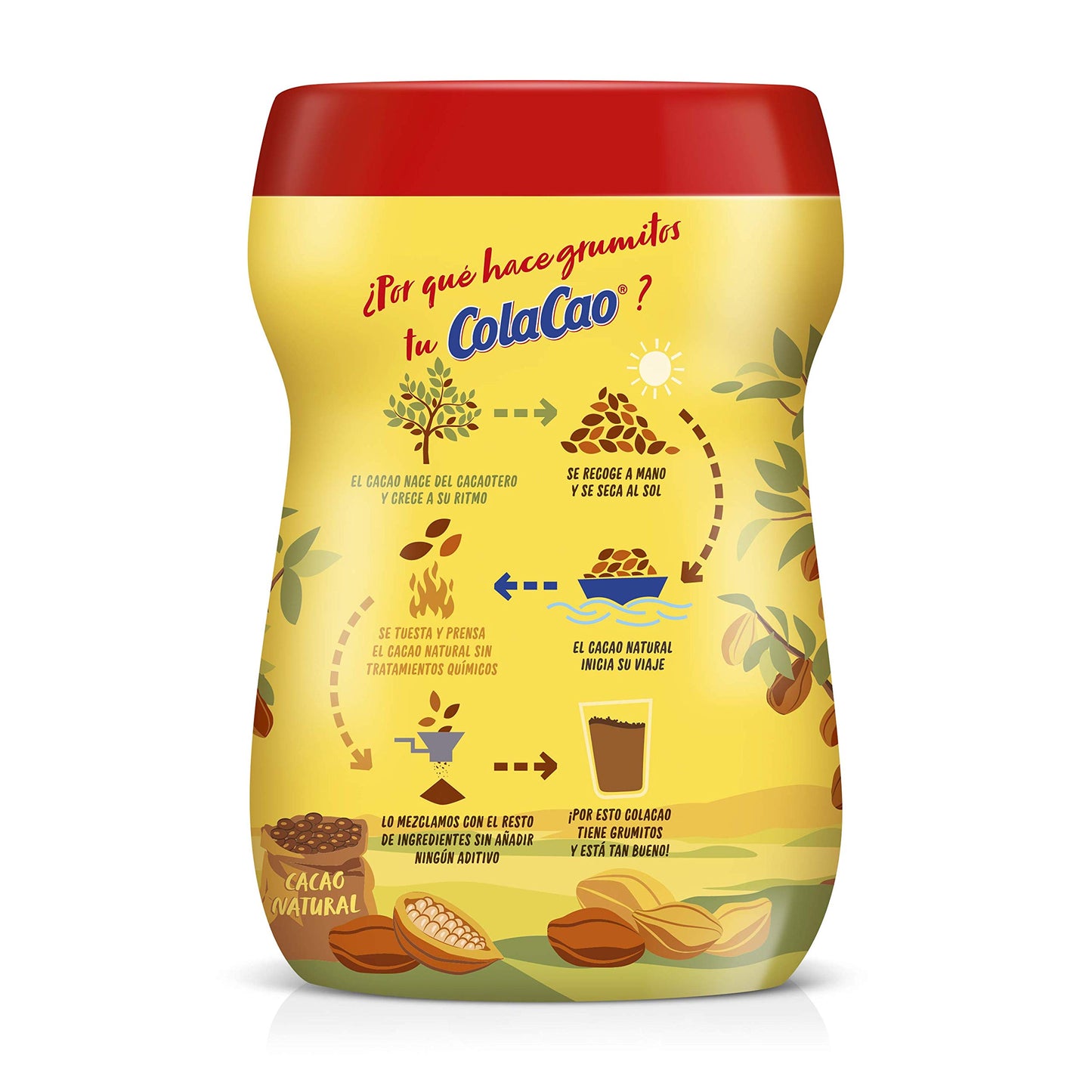 Original Cola Cao Chocolate Drink Mix (13.76 ounces/390 grams)