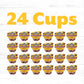 PEARLS Pitted Kalamata Olives, 1.4 oz Cups, Pack of 24