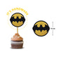 Seyal Btman Cupcake Topper