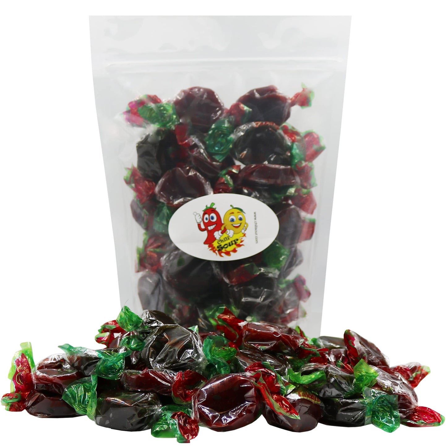 Chili Sour Bite Size Fruit Lavashak, 16 Oz. Resealable Bag