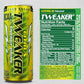 Tweaker Energy Drink Pre Workout, Sugar Free, Low Calorie, 110 mg Caffeine, 12 oz, Pack of 12, Citrus Flavor