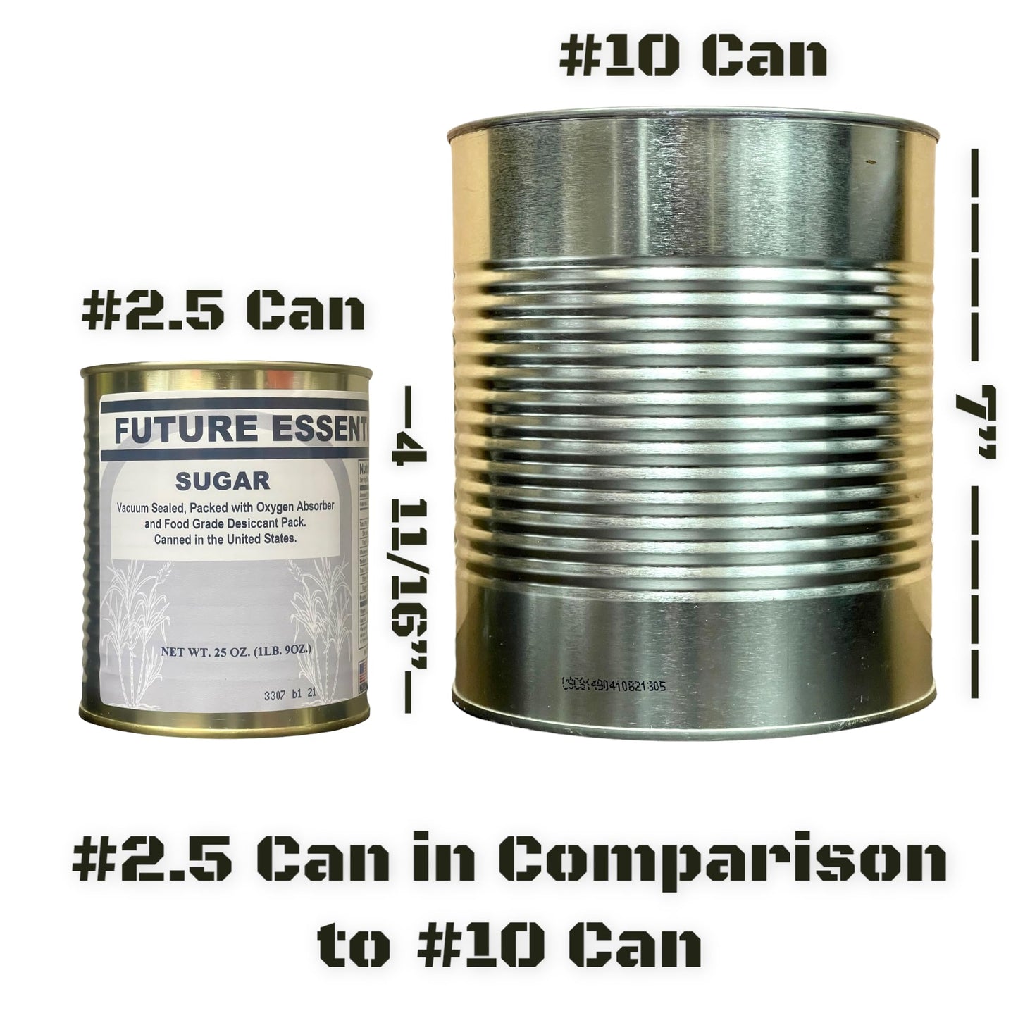 1 Half-Case of Canned Granulated White Sugar