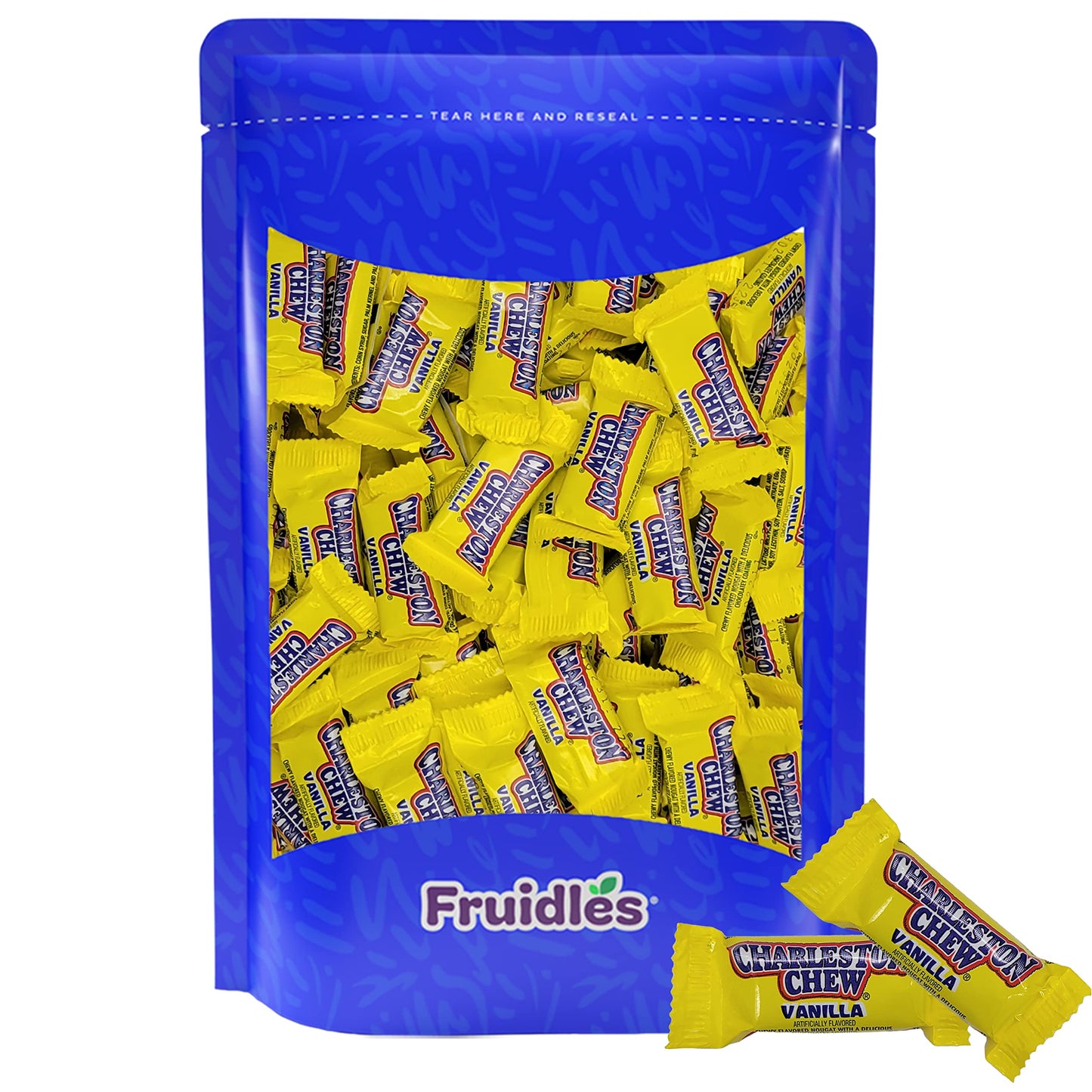 Fruidles Charleston Chews Vanilla Flavor, 30 Count (Half-Pound)