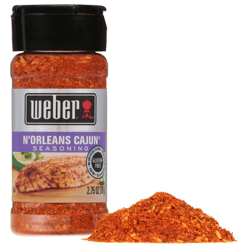 Weber N'Orleans Cajun Seasoning, 2.75 Ounce Shaker