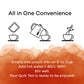 Quiktea Ginger Chai Tea Latte - 10 Count Single Box - All Natural Preservative Free Authentic Instant Chai From Assam