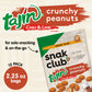 Snak Club Tajin Crunchy Peanuts, Nuts With Chili And Lime Seasoning, Mild, No Artificial Colors Or Flavors, 2.25 Oz Snack Bags,