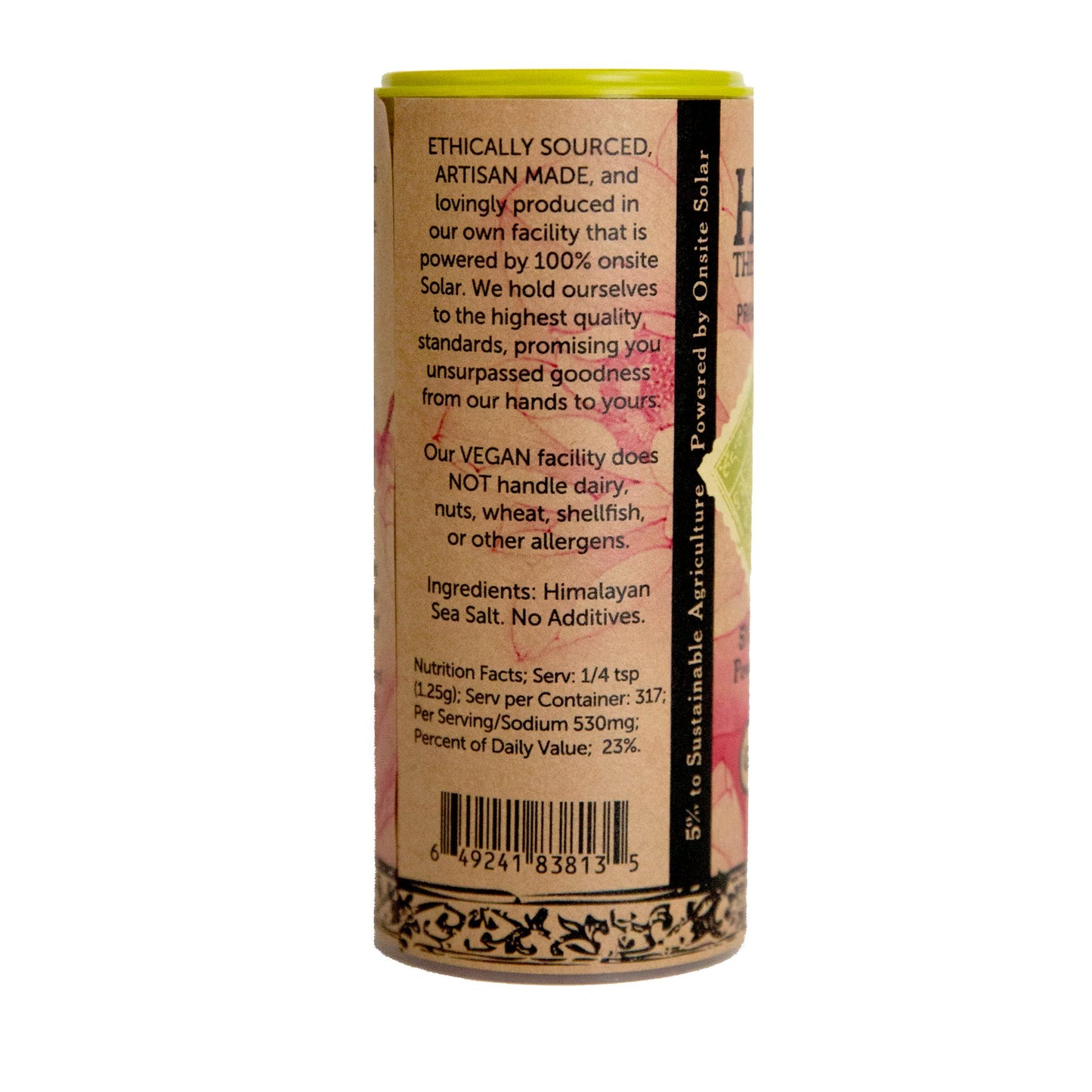 HimalaSalt Fine Grain Shaker - 6 oz, 1 Ounce (Pack of 6), Model 486988-649241838135
