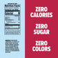 Splash Refresher Sparkling Water, Black Cherry - 8-Pack, 12 Fl Oz Cans - Flavored Carbonated Seltzer Water with Electrolytes, Ze
