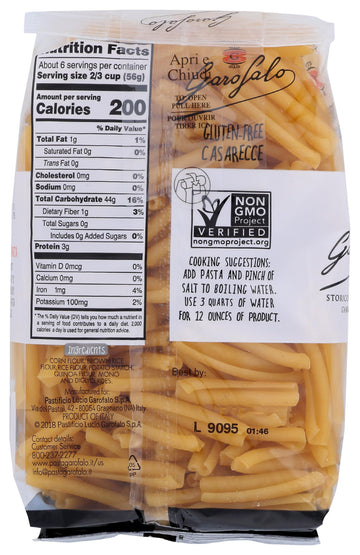 Garofalo Gluten Free Casarecce Pasta - 12Oz (12 Pack)
