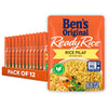 BEN S ORIGINAL Ready Rice Rice Pilaf Flavored Rice, Easy Dinner Side, 8.8 oz Pouch (Pack of 12)