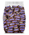 Yummy Chew Snickers Fun Size Candy Bars - Bulk Pack of 25 - Individually Wrapped Chocolate Candy