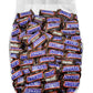 Snickers Chocolate Candy Bars - Fun Size Snickers Candy Bars - Individually Wrapped Bulk Snickers Chocolate Bars - Snickers Milk Chocolate  Peanut  and Caramel Bars - Bulk Candy Bag (Pack of 65)