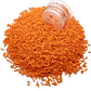 Se Si&Moos Orange Jimmies Sprinkles Edible Orange Sprinkles Soft Jimmies Soft Sprinkles For Topping Ice Cream, Cookies, Cakes, C