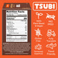 Tsubi Soup Freeze-Dried Miso Soup Packets - Vegan, Gluten-Free, Spicy Mushroom - 12 Pack