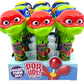 Pop Ups! Teenage Mutant Ninja Turtle Lollipop Holder - 12 Lollipops With Cases - Individually Wrapped Candy Party Favors - Tmnt