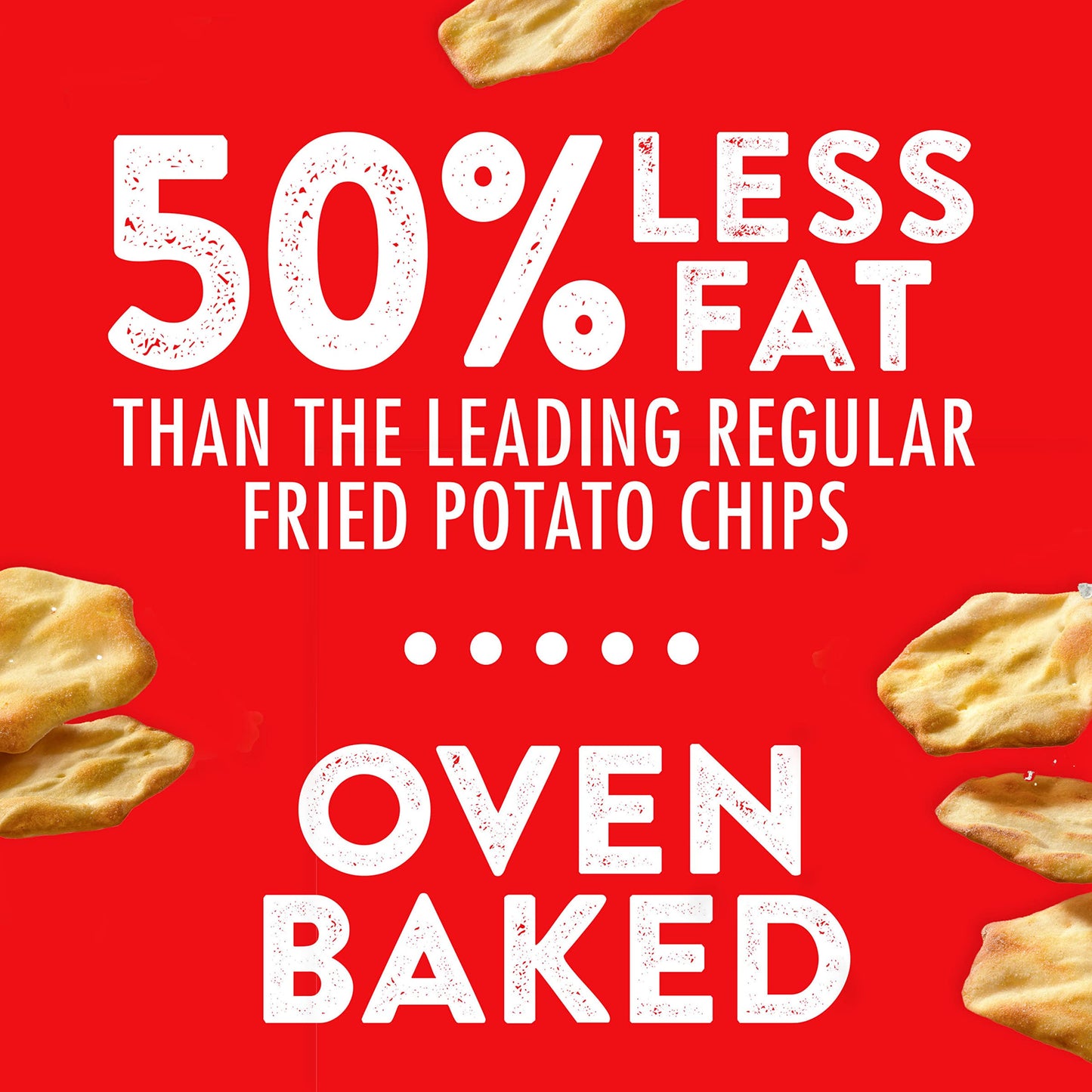 Ritz Crisp And Thins Salt And Vinegar Chips, Party Snacks, Bulk Snacks, 6 - 7.1 Oz Bags
