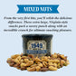The 1949 Nut Co. Gourmet Mixed Nuts | Oil Roasted Fried Cashews, Almonds, Pecans, Filberts, Pistachios with a Unique Crispy Crun