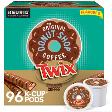The Original Donut Shop TWIX Coffee, Keurig Single Serve K-Cup Pods, 96 Count