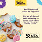 Wilton Melting Chocolate Bright White Candy Melts for Cake Pops Candy Making Chips Vanilla Flavored 12oz., Pack of 6