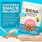 BIENA Chickpea Snacks - Crunchy Roasted Chickpeas - High Fiber Vegan Protein Snacks for Adults and Kids - Individual Pack - Hima