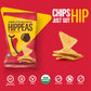 New Hippeas Organic Chickpea Tortilla Chips + Straight Up Sea Salt | 5 Ounce, 6 Count | Vegan, Gluten-Free, Crunchy, Protein Chi