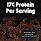 NO MANS LAND BEEF JERKY - Low Calorie High Protein Snack - Black Pepper Flavor - 3 Ounce Pack