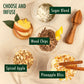Craftly spirit-inspired flavor Infusion Kit - Glass Bottle with Natural Botanicals - Stainless Steel Spices for Homemade Cocktails