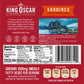 King Oscar Brisling Sardines in Zesty Tomato, 3.75 oz Cans, Pack of 12