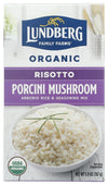 Lundberg Family Farms - Traditional Italian Risotto, Porcini Wild Mushroom, Convenient Side Dish, 20 Minute Cook Time, Pantry St