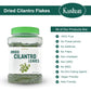 Kashan Dried Cilantro Flakes, Great Aromatic Seasoning For Food Flavoring, Salad, Soups And Meat, Garnish, Vegetarian 4Oz (113G)