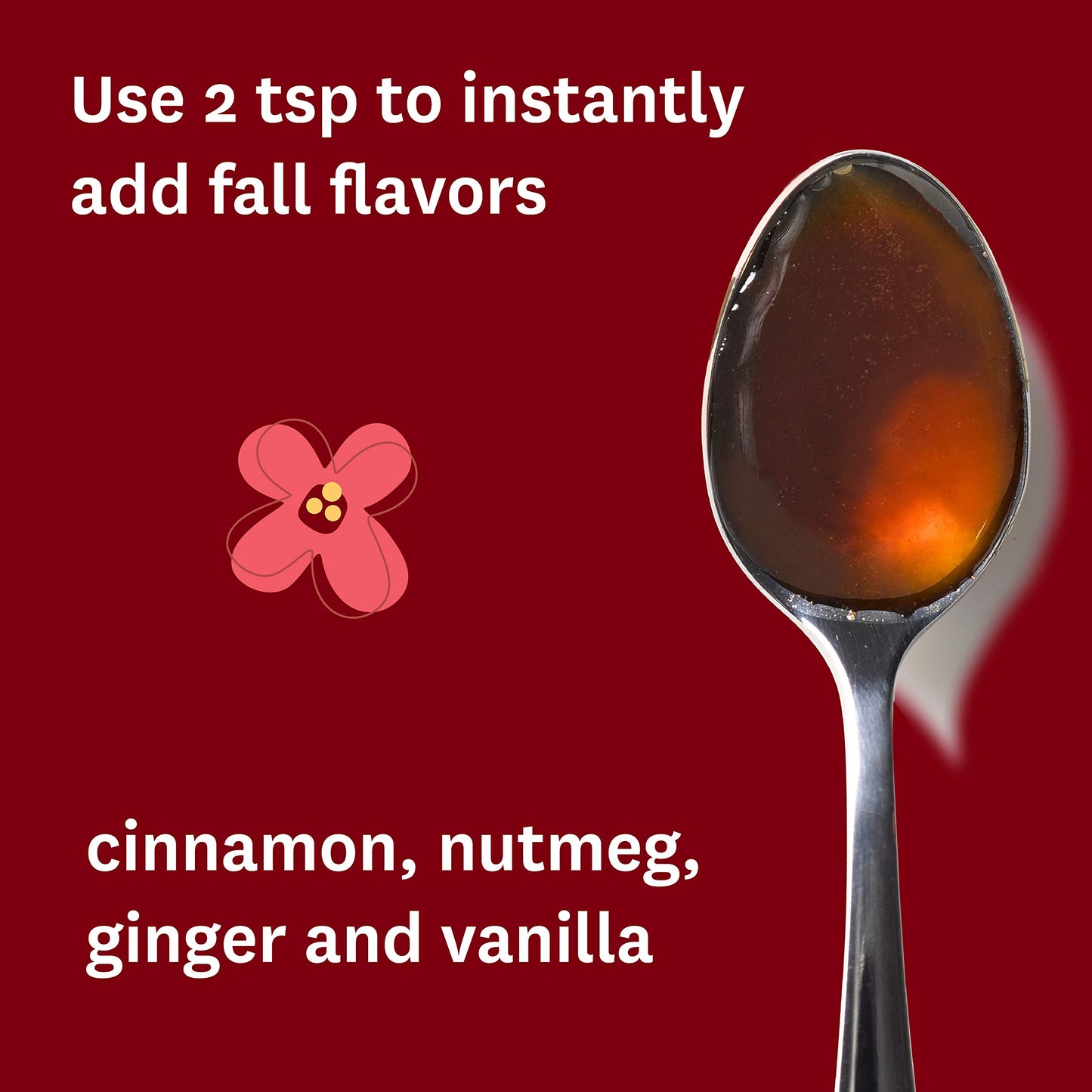 Heilala Pumpkin Spice Vanilla Extract, 1.69 fl oz - Pure Vanilla Infused for Baking, Desserts, and Drinks