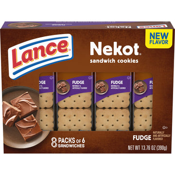 Lance Chocolate Fudge Cookies (Box Of 3)