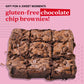 Davids Cookies Gluten-Free Chocolate Chip Brownies 9 Pack - Decadent Fresh Baked Gourmet Brownie Basket Treats - Great For Shari